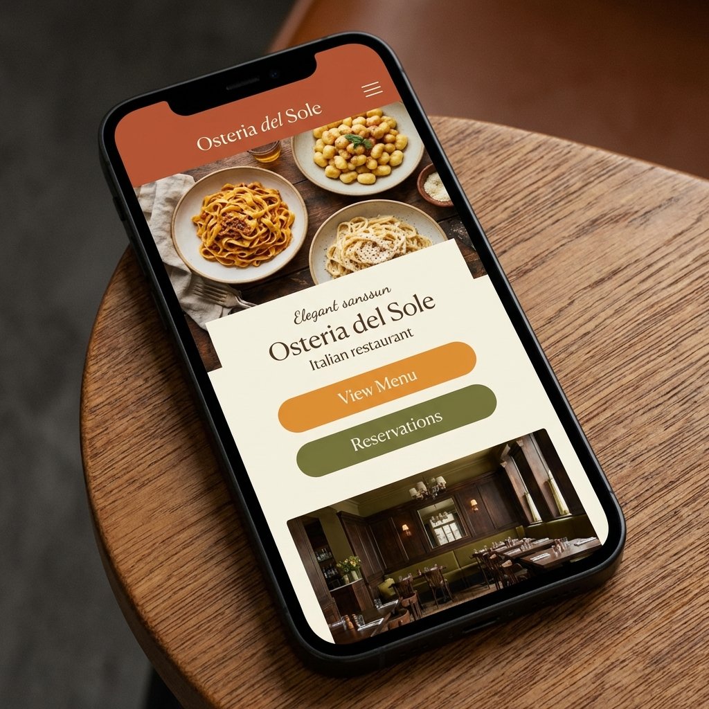 Sito demo per ristorante